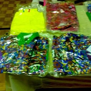 Men women kids clothes etc